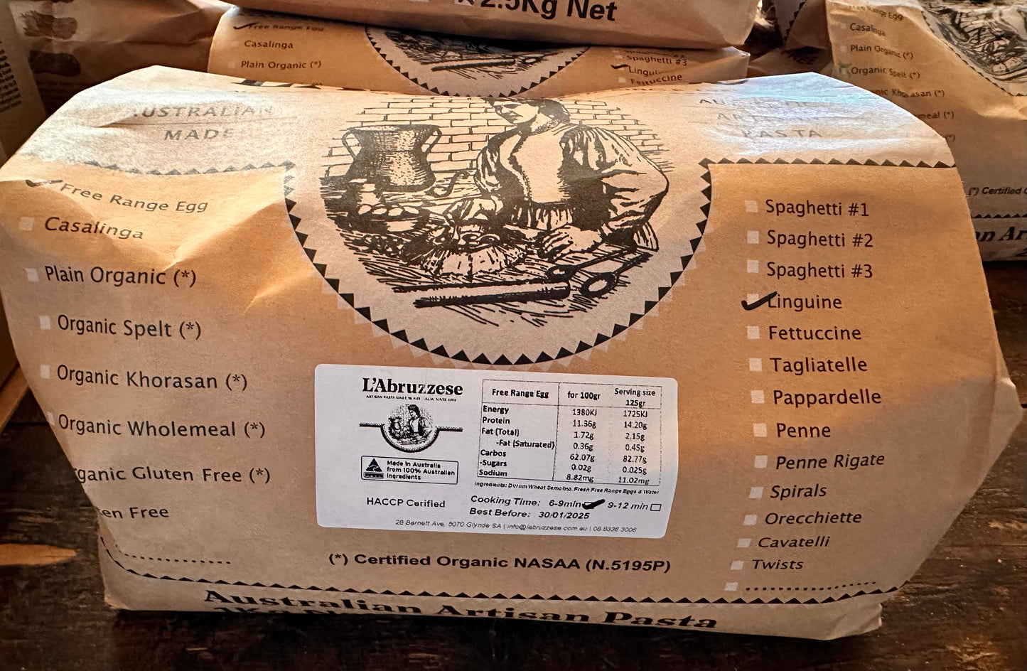 Free Range Egg Bags/Bulk Line