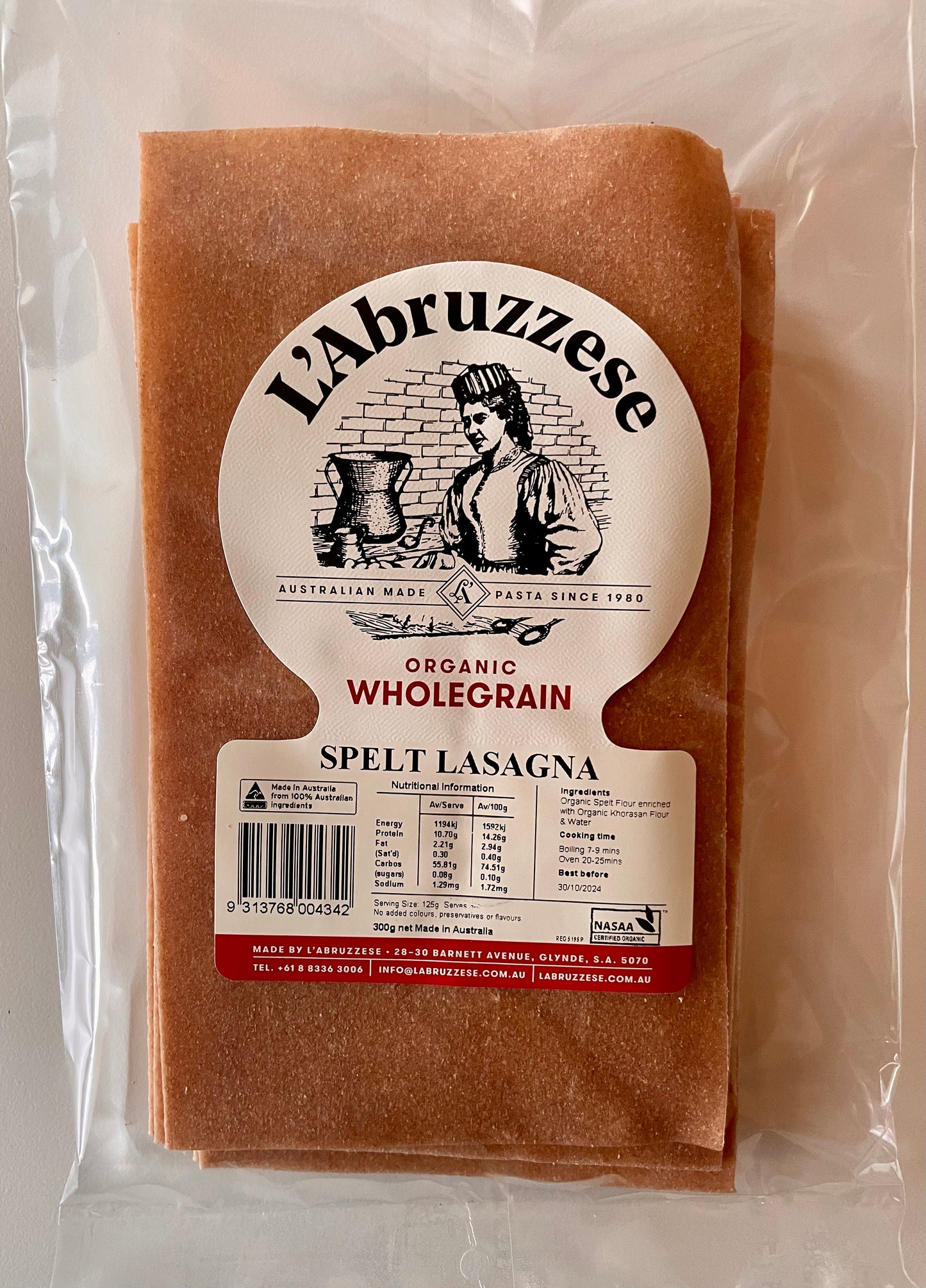 Organic Spelt Bags/Bulk Line